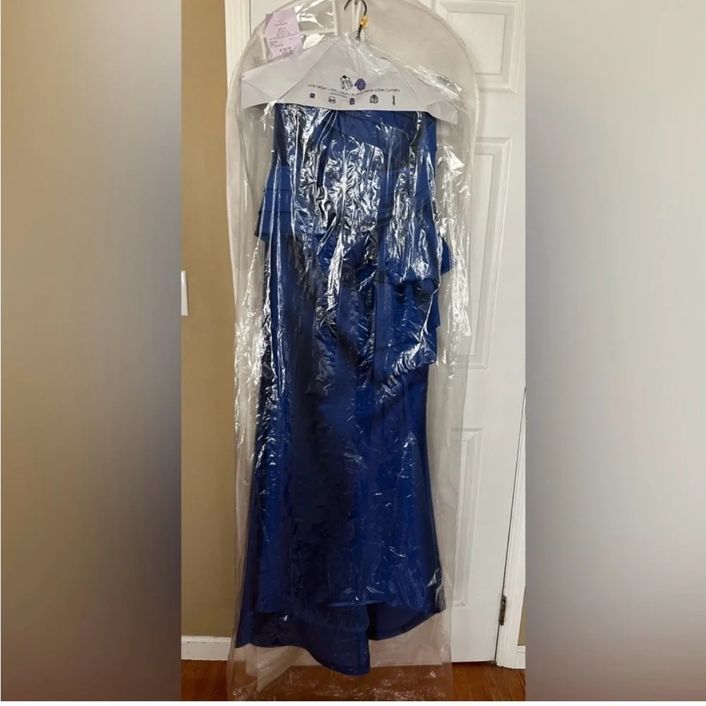 Stunning Frascara Evening Gown. All details of size are in attached photos - Picture 5 of 16